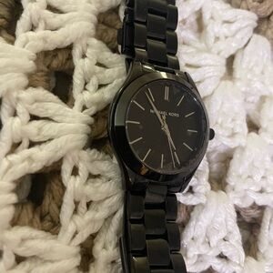 Michael Kors Sleek Black Women’s Watch